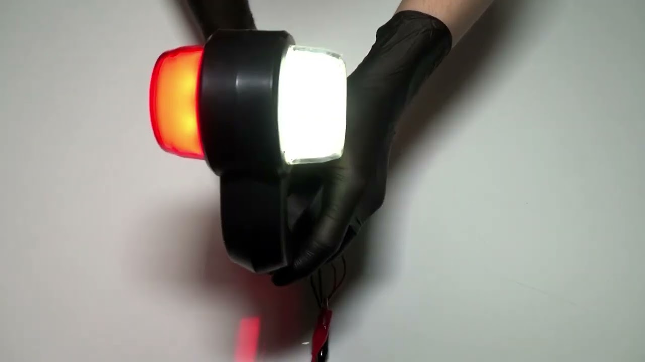 Σετ LED Όγκου Κερατάκια NEON 12V / 24V IP68 Κόκκινό / Λευκό 191mm x 79mm