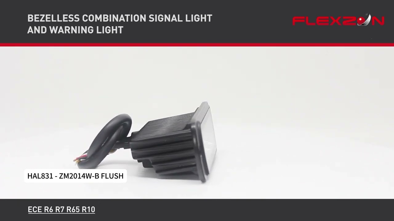 LED Προβολάκι Όπισθεν 4 Λειτουργιές Ψυχρό Λευκό 10-30 Volt με Φωτισμό Πορείας / Φρένου / Έκτακτης Ανάγκης STROBE E-mark