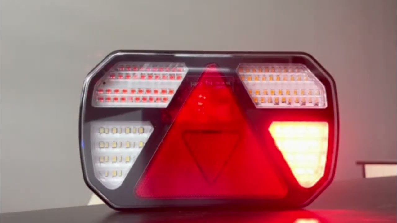 Σετ Φανάρια Ασύρματα Wireless με Μαγνήτη 12V / 24V με 6 Λειτουργίες 235mm X 145mm X 55mm E-mark IP65