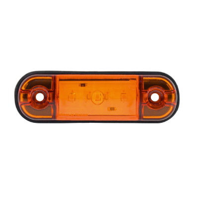 LED Όγκου με 3 LED 12V / 24V IP68 Πορτοκαλί 87mm х 28mm x 13mm