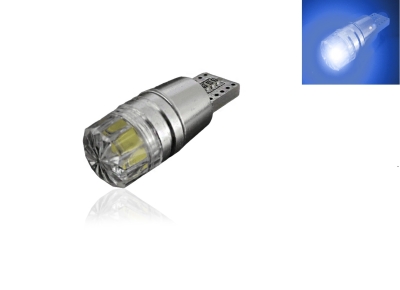 Λαμπτήρας LED T10 12v Can Bus Μπλέ 1 Τεμάχιο