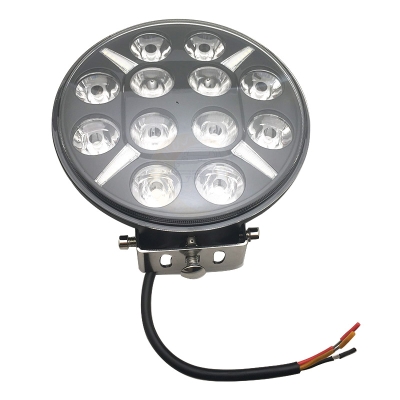 LED Προβολέας 10-30 Volt Υψηλής Ισχύος 120W  Λευκό - Πορτοκαλί  ø218mm IP68