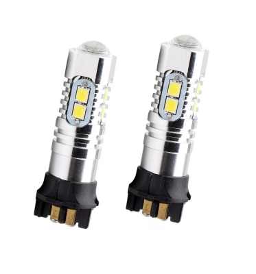Λάμπες Αυτοκινήτου PW24W Canbus 10smd LED 6000K Ψυχρό Λευκό 12V / 24V 2 τμχ.