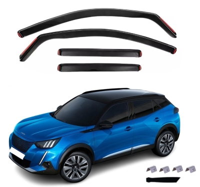 Ανεμοθραύστες για PEUGEOT 2008  2020 - 2025 4τμχ.