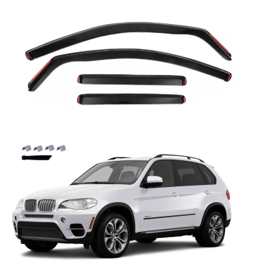 Ανεμοθραύστες για BMW X5 E70 2011 - 2013 (LCI) Facelift 4τμχ.