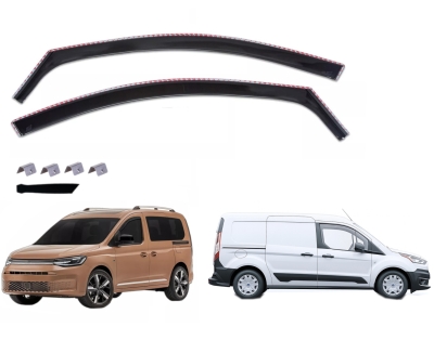 Ανεμοθραύστες για VW caddy 2020+ 5 / Transit Connect 2020+ 2 2τμχ.