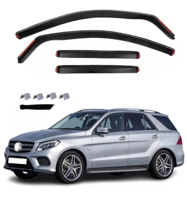 Ανεμοθραύστες για Mercedes M-Class W166 2011 - 2018 / Mercedes GLE W166 2011 - 2018 4τμχ.