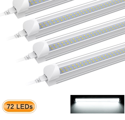 LED Φωτιστικο Οροφης 72 LED Ψυχρο Λευκο 12V με Διακόπτη ON/OFF 33cm x 3.3cm x 3.5cm
