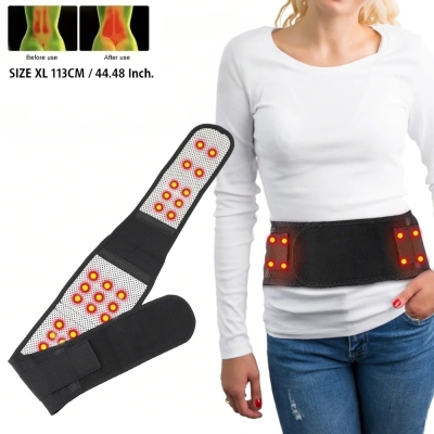 Μαγνητική Ζώνη για Μέση και Πλάτη με Μαγνήτες Μέγεθος XL 113cm