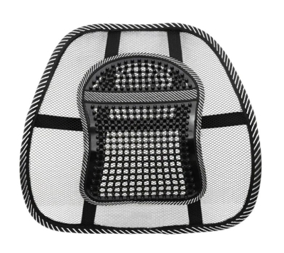 Ανατομικό Στήριγμα Πλάτης για το Κάθισμα Μαύρο 44cm x 37cm