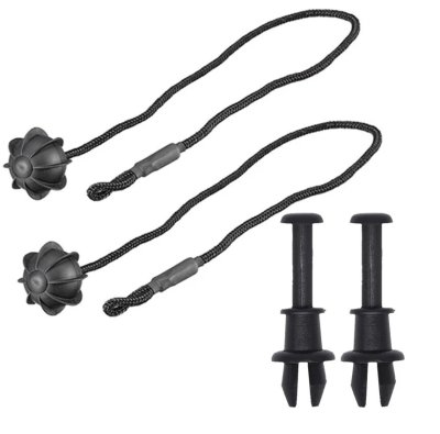 Σετ Πλαστικά Κλιπ Πορτ Μπαγκάζ με Σχοινί με Βάσεις για το Πορτμπαγκάζ Αυτοκινήτου για VW / Skoda / Seat / Audi 54cm