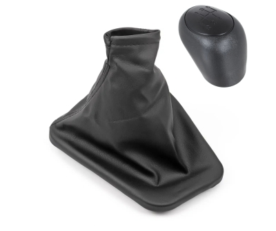 Πόμολο 5 Ταχυτήτων με Φυσούνα Λεβιέ Δερματίνη για Mercedes-Benz Sprinter I 901 / 902 / 903 / 904 / 905 1995 - 2006