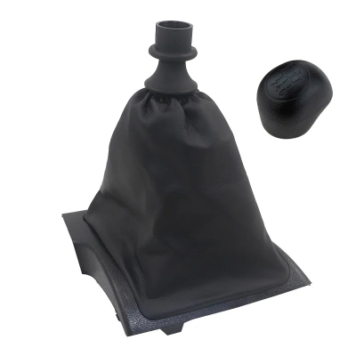 Πόμολο 6 Ταχυτήτων με Φυσούνα Λεβιέ Δερματίνη για Peugeot Boxer / Citroen Jumper / Fiat Ducato OEM 1608508580 / 46314090 / 55348945