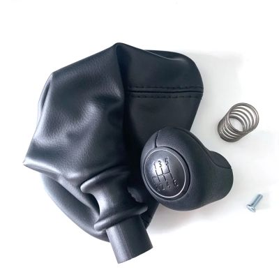 Πόμολο 6 Ταχυτήτων με Φυσούνα Λεβιέ Δερματίνη για Mercedes Benz W639 VITO 2003 - 2010