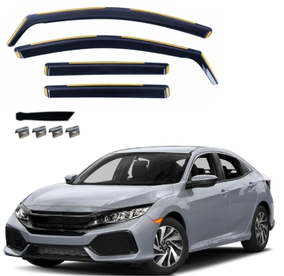 Ανεμοθραύστες για HONDA CIVIC Hatchback 2016 - 2021 4τμχ.