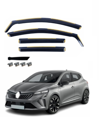 Ανεμοθραύστες για Renault Clio Facelift 2023 - 2026 4τμχ.