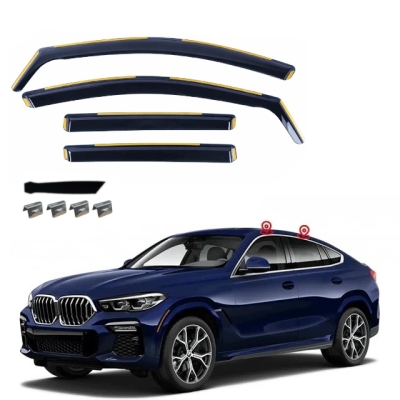 Ανεμοθραύστες για BMW X6 G06 2019 - 2025 4τμχ.