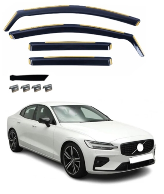Ανεμοθραύστες για VOLVO S60 Saloon 2019 - 2024 4τμχ.