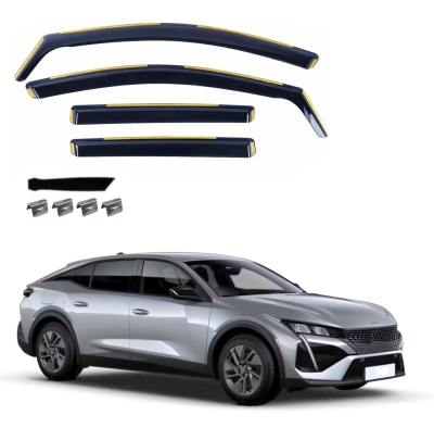 Ανεμοθραύστες για PEUGEOT 408 LSE 2022+ 4τμχ.