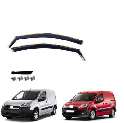 Ανεμοθραύστες για PEUGEOT Partner / CITROEN Berlingo 2D 2008 - 2018 2τμχ.