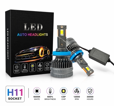 LED Kit Can Bus V16 H11 12V - 24V 60W 13000lm 3570 LED F6