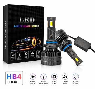 LED Kit Can Bus V16 HB4 12V - 24V 60W 13000lm 3570 LED F6