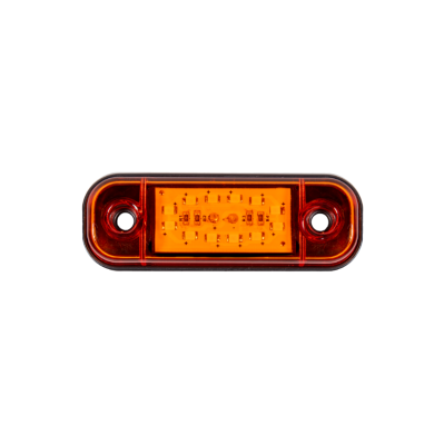LED Όγκου με 12 LED 12V / 24V IP68 Πορτοκαλί 87mm х 25mm