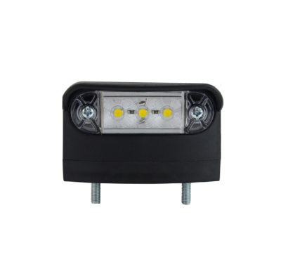 Led Φώτα Πινακίδας 12V / 24V Λευκό 3 Led 78.5mm x 50mm x 60mm 1 Τεμάχιο