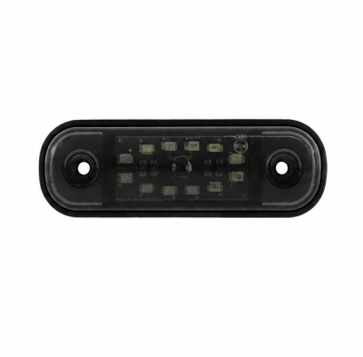 LED Όγκου Φιμέ με 12 LED 12V / 24V IP68 Κόκκινο 87mm х 25mm