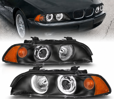 Μπροστινά Φανάρια Angel Eyes για BMW E39 Σειρά 5 1997 - 2000 2τμχ.