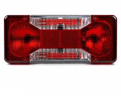 Αριστερό Φανάρι Πίσω 12V - 24V για Iveco Daily 2006+ 300mm X 130 mm x 80mm E-mark