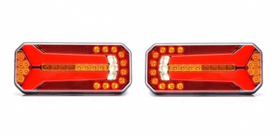 LED Neon Е-Мark Φανός Οπίσθιος 12V / 24V Φρένων - Tρεχούμενο φλας - Όπισθεν - Πορείας