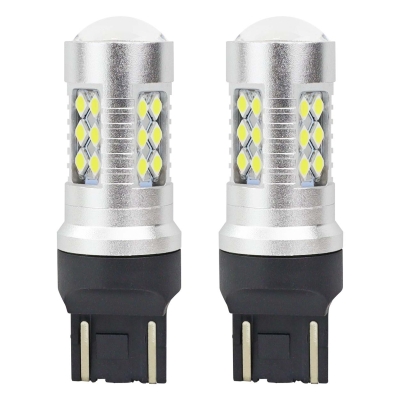 Σετ 2 τεμ. Λαμπτήρες LED Led Diode T20 W21/5W Canbus 3030 24SMD 12V-24V λευκό φως