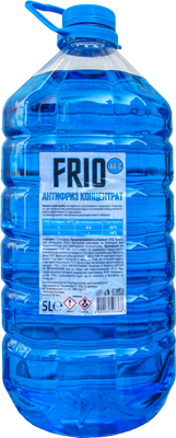 Αντιψυκτικό Παραφλού Antifreeze Ψυγείου Αυτοκινήτου -60°C Μπλε Χρώμα 5lt