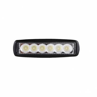 Προβολέας EPISTAR 6 LED 18 Watt Υψηλής Ισχύος 10-30 Volt