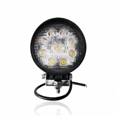 Προβολέας με 9 LED 27 Watt Υψηλής Ισχύος 10-30 Volt