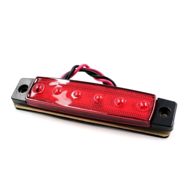 LED Όγκου 12V / 24V IP66 Κόκκινο