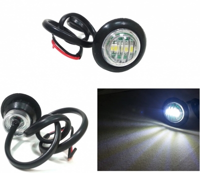 LED Φωτιστικό Σήμανσης DRL Eagle Eye 12V Λευκό 1 Τεμάχιο