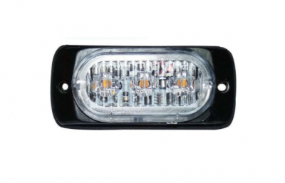 LED Φώτα Οδικής Βοήθειας 12V / 24V Πορτοκαλί Εξωτερικά 3 LED