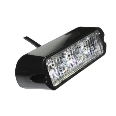 LED Φώτα Οδικής Βοήθειας 12V / 24V Πορτοκαλί Εξωτερικά 3 LED 106mm x 34mm