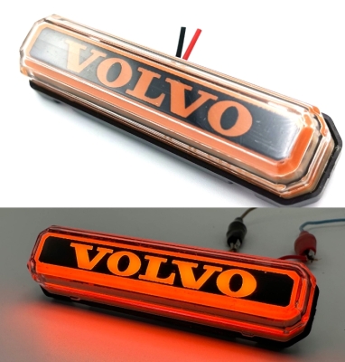 Πλαϊνό Φως Όγκου LED 12V - 24V VOLVO Πορτοκαλί IP67