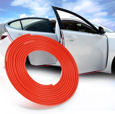 Προστατευτική Λωρίδα Διακοσμητική για πόρτες Κόκκινη 5m