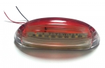 LED Όγκου Κατακόρυφα πλευρικά θέσης 12V/24V  IP66 Κόκκινό / Λευκό