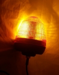 LED Φάρος Πορτοκαλί Διάφανος 12V / 24V Γρήγορη Σύνδεση