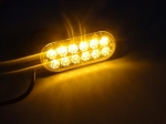 LED Φώτα Οδικής Βοήθειας 12V / 24V Πορτοκαλί Εξωτερικά