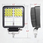 Προβολέας DRL EPISTAR LED 162 Watt Υψηλής Ισχύος 10-30 Volt με 3 Λειτουργιές