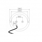 LED Neon Φανός Οπίσθιος 12V / 24V Φρένων - Φλας - Πορείας E4