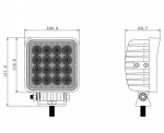 Προβολέας E9 με PRO LED 48 Watt Υψηλής Ισχύος 10-30 Volt