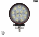 Προβολέας E9 με PRO LED 39 Watt Υψηλής Ισχύος 10-30 Volt