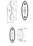 LED Φωτιστικό Πλευρικής Σήμανσης 12.1cm με Е-Mark 12V / 24V IP68